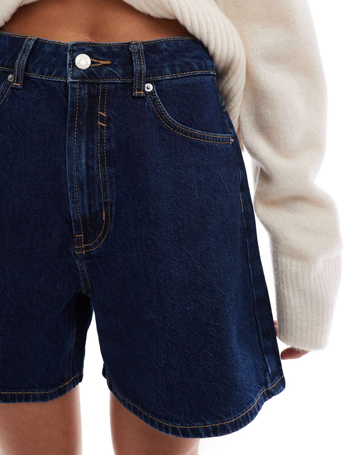 Short dad en jean Brut