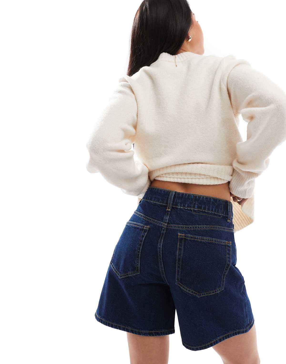Short dad en jean Brut