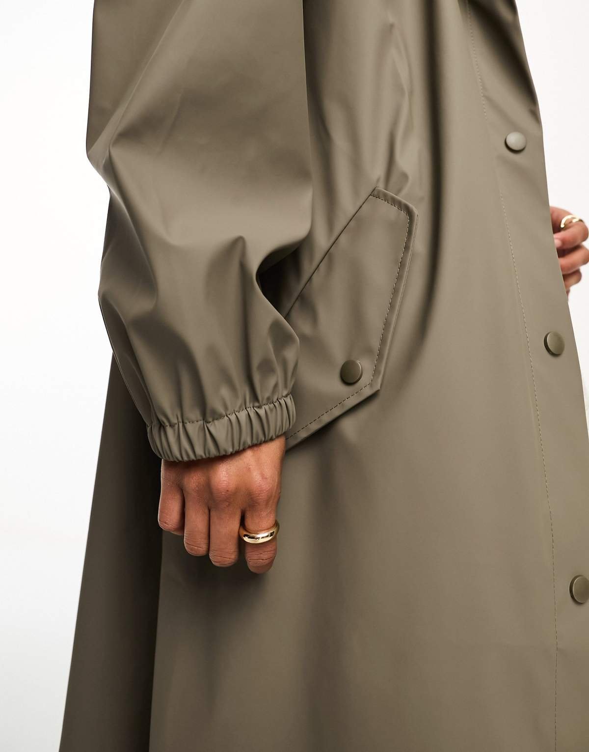 Parka caoutchoutée imperméable Champignon