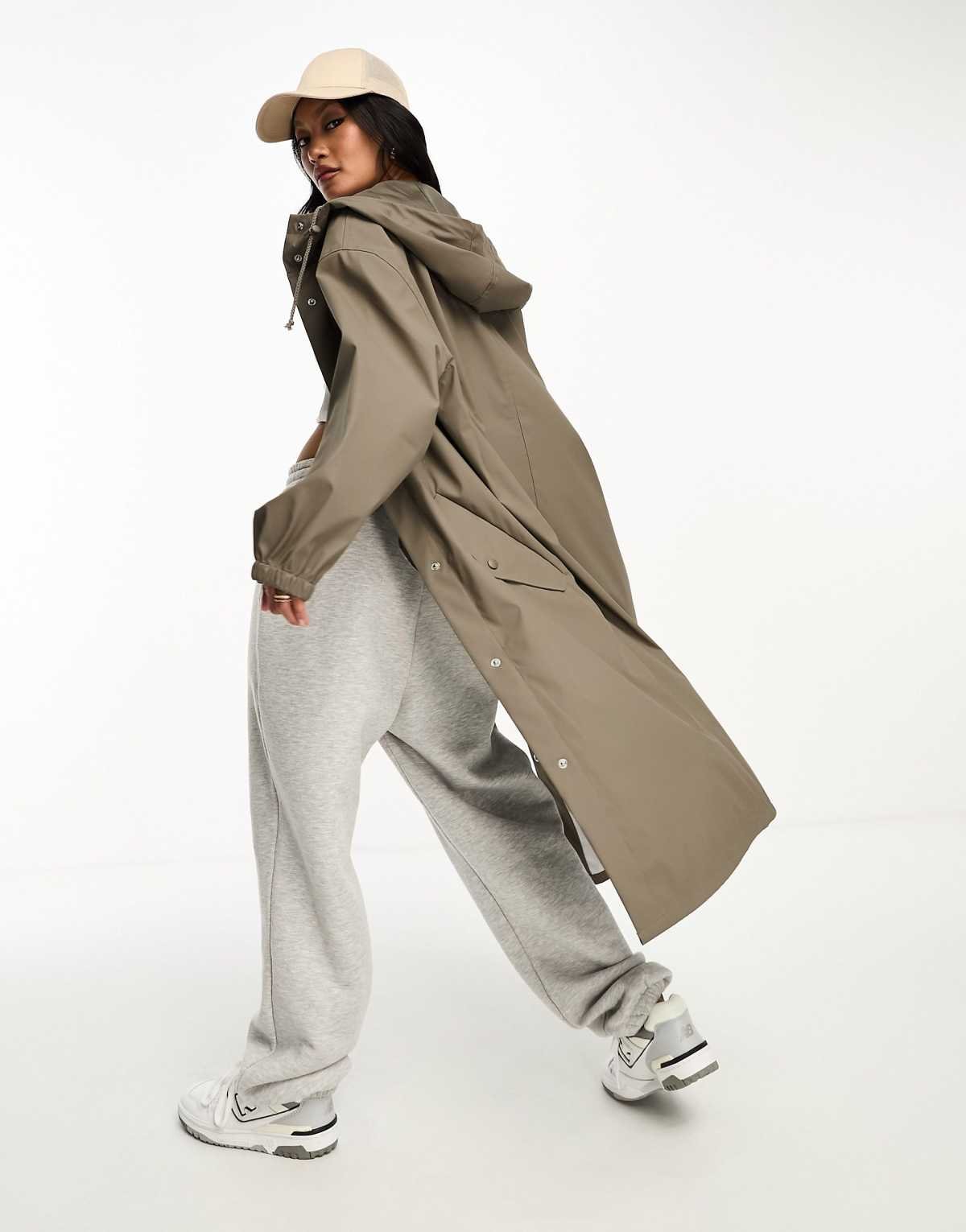 Parka caoutchoutée imperméable Champignon