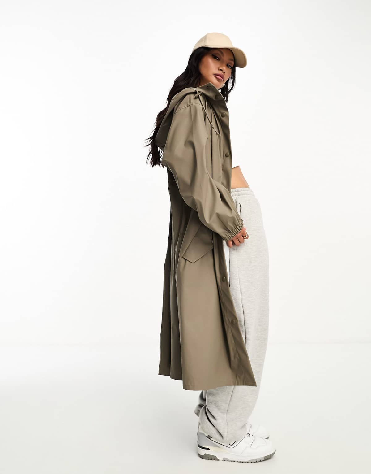 Parka caoutchoutée imperméable Champignon
