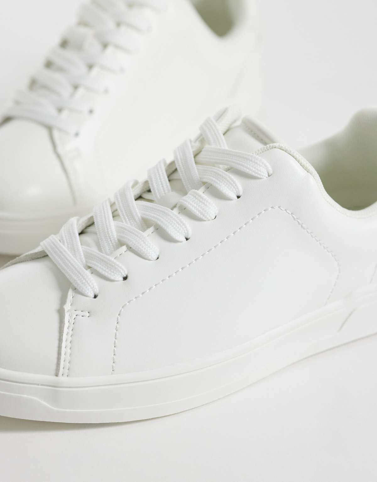 Delta Baskets à lacets Blanc