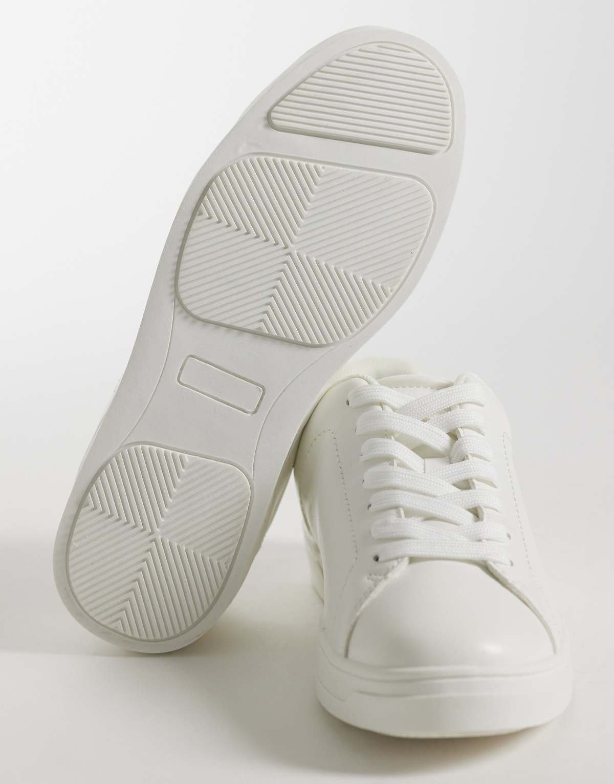 Delta Baskets à lacets Blanc