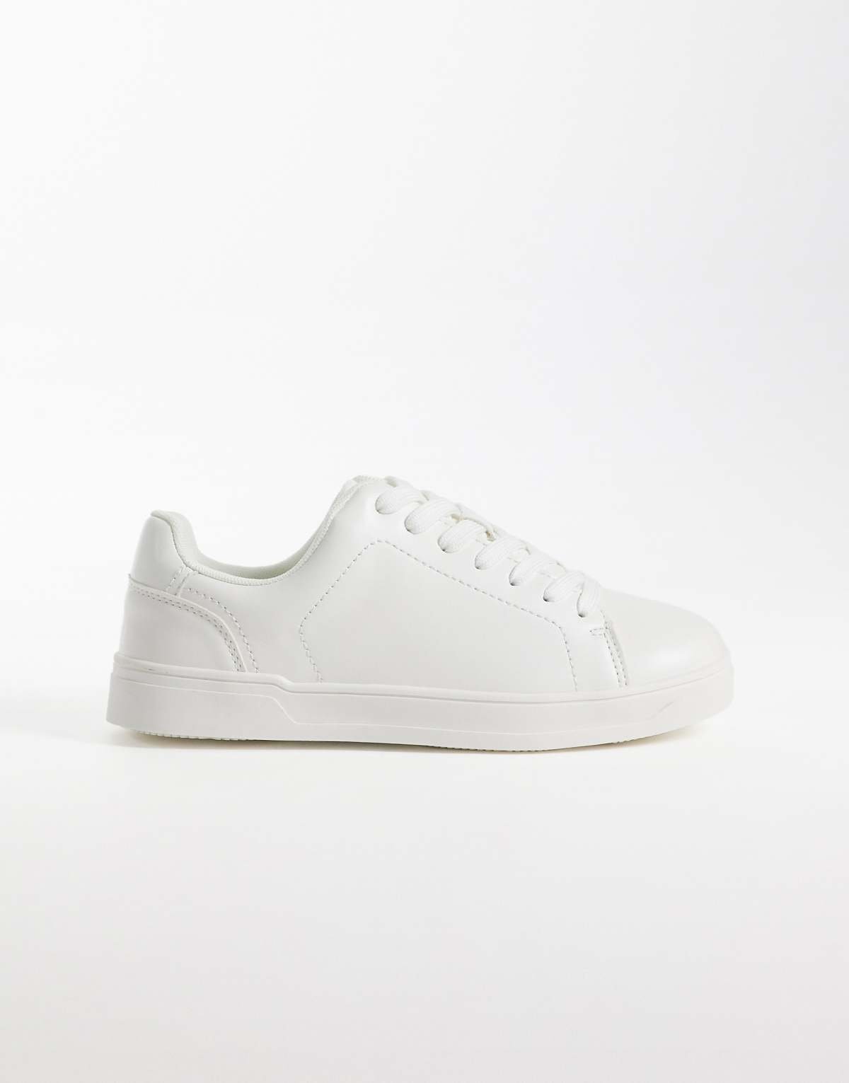 Delta Baskets à lacets Blanc