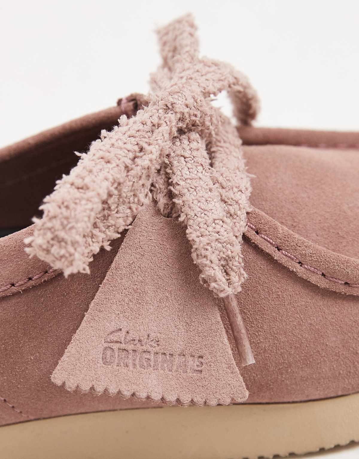 Wallabee Lite Chaussures en daim Vieux rose