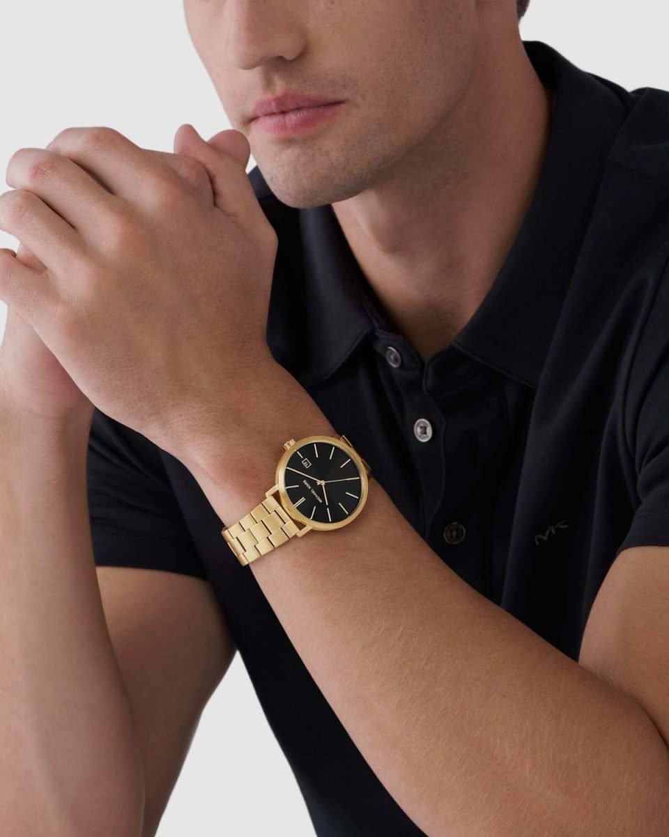 Blake Montre en acier inoxydable Doré