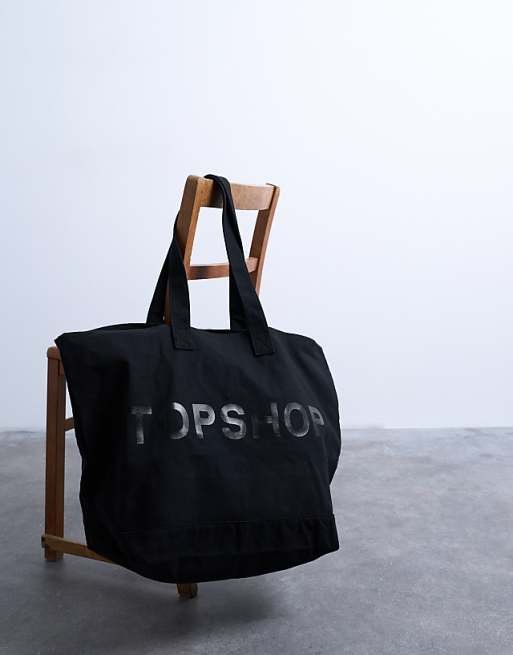 Grand tote bag en toile