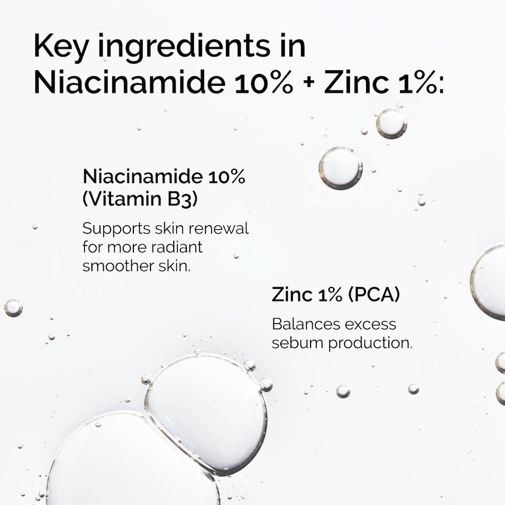 The Ordinary Niacinamide 10% + Zinc 1% Serum