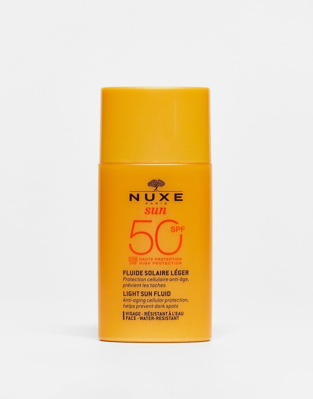 Fluide solaire léger visage SPF 50 - 50 ml