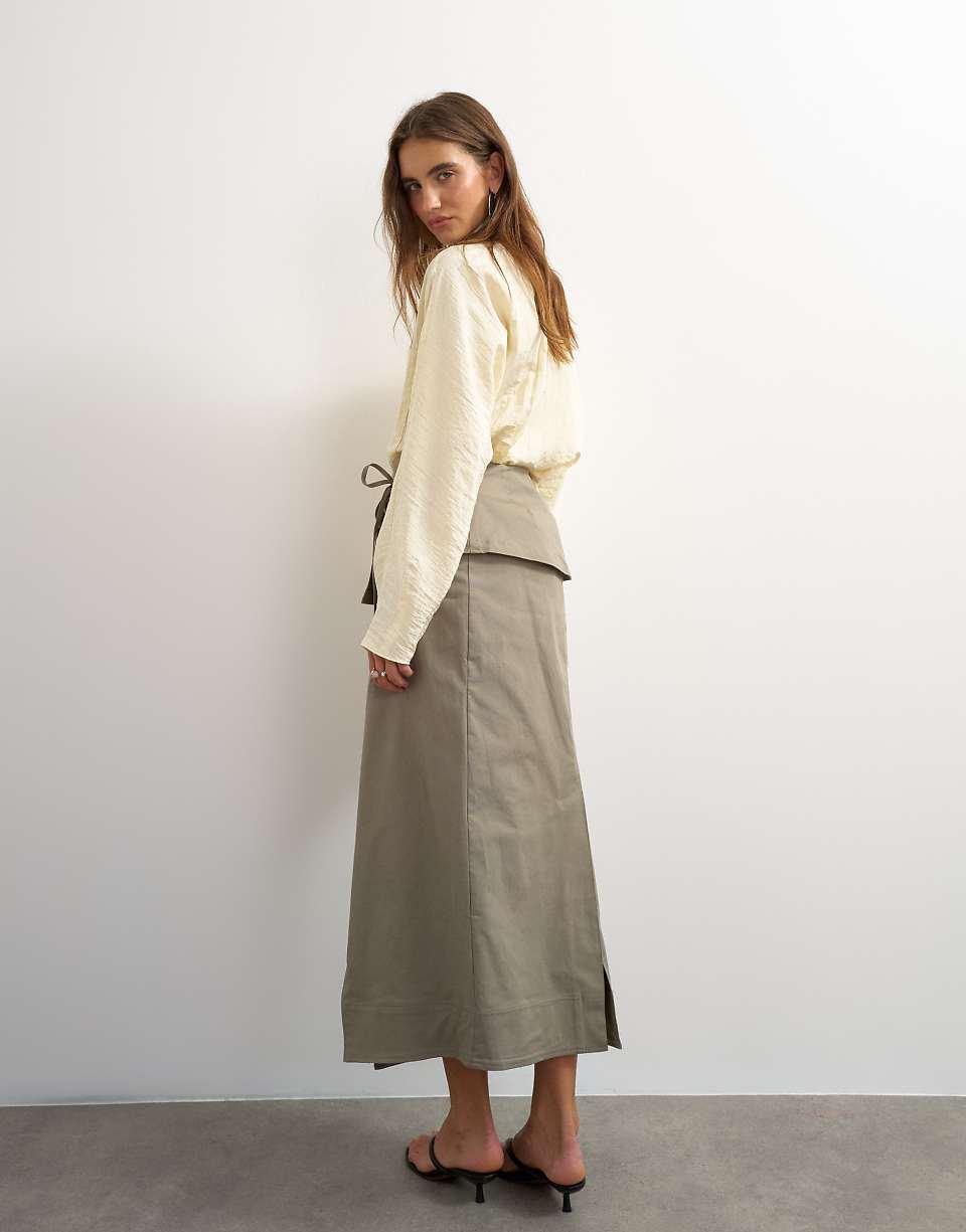 Jupe twila portefeuille b twill