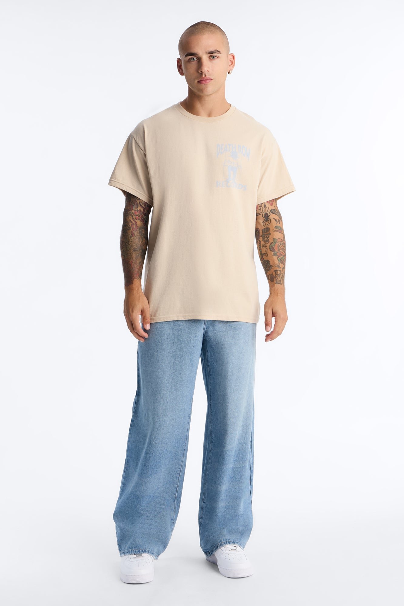 Death Row Records oversized tee