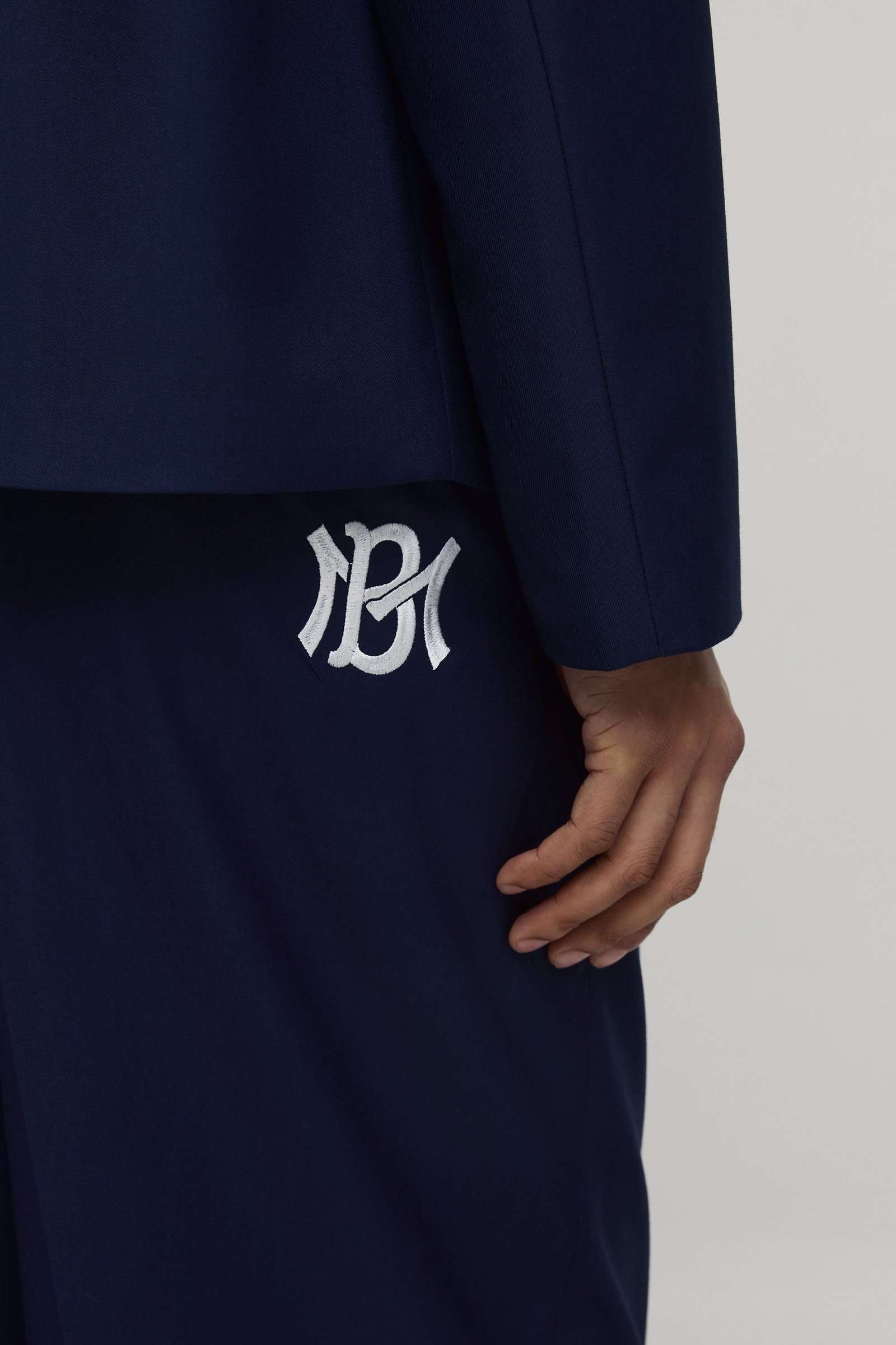 Pantalon tailleur b pinces mtrrez coupe décontractée