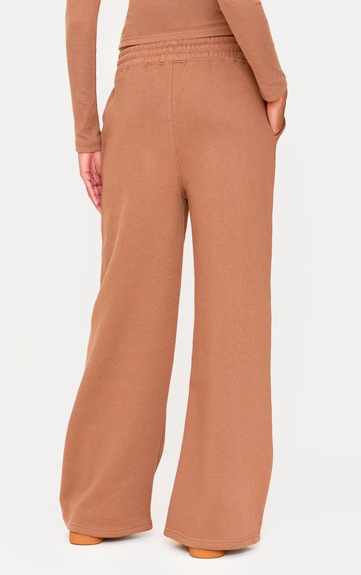 Drawstring wide leg joggers