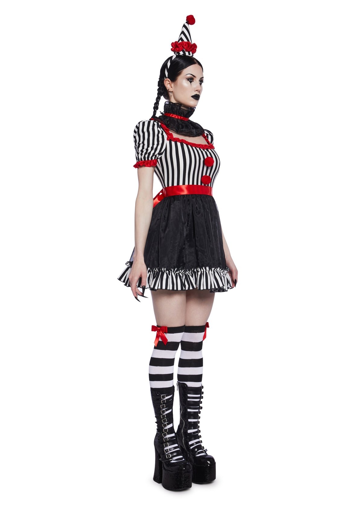 Déguisement dyal clown rétro mkhttet