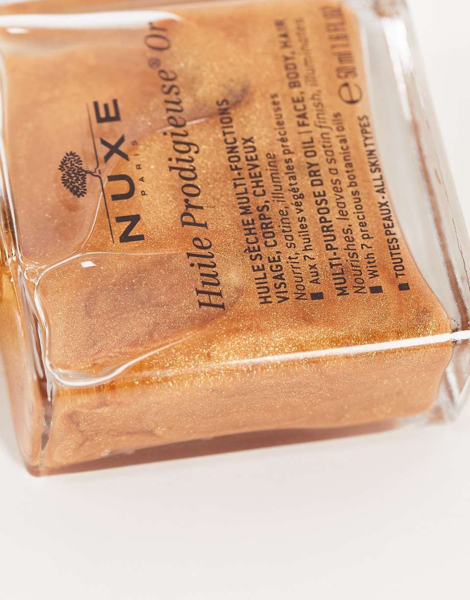 Huile Prodigieuse - Zit sèche - Doré irisé - 50 ml