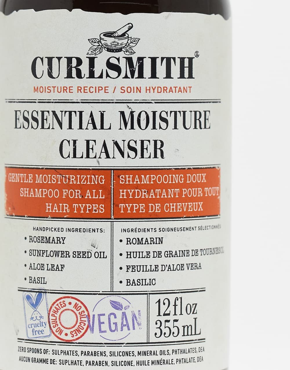 Shampoing lti3f mratteb b aloès w romarin - 355 ml