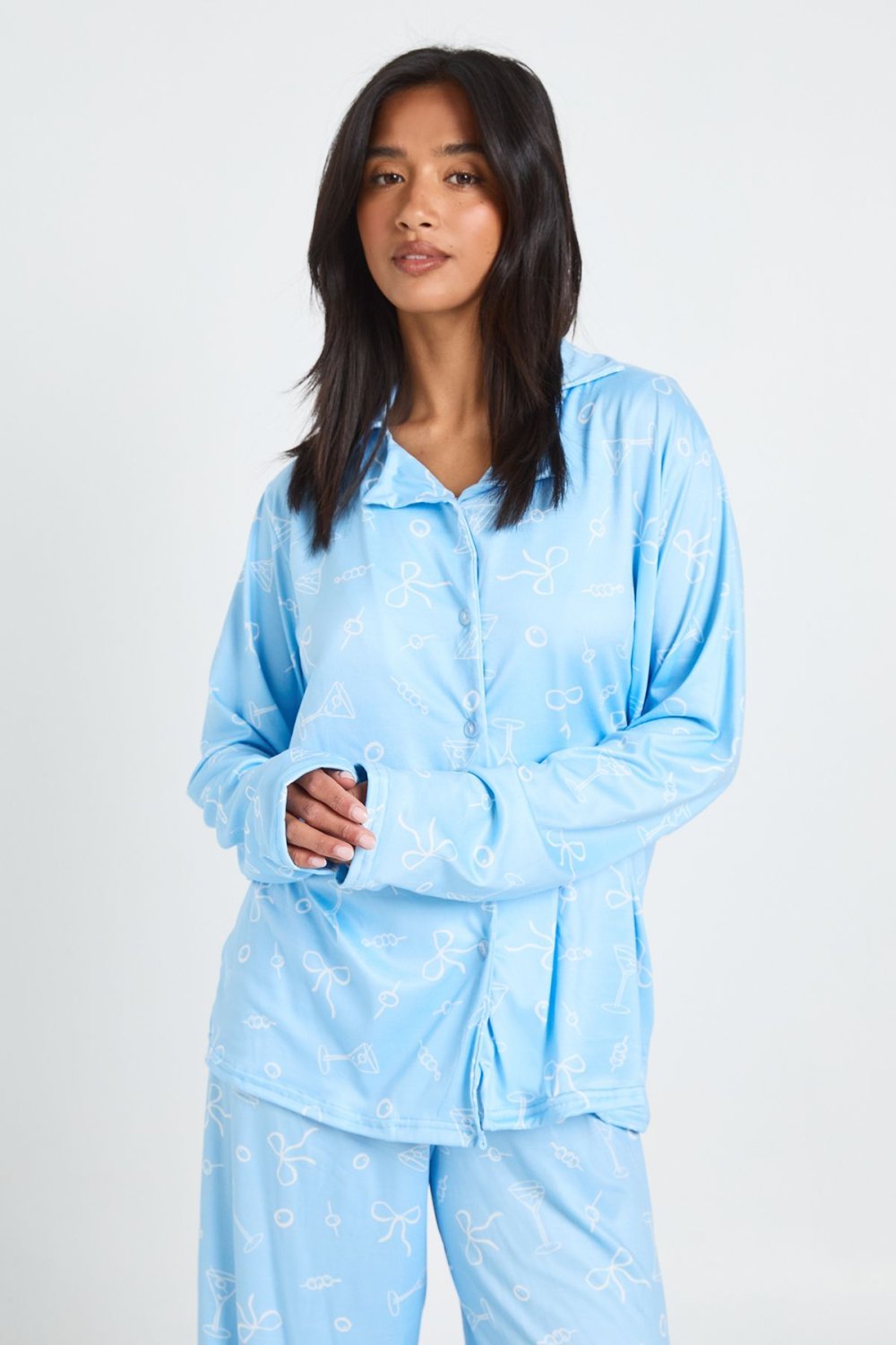 Pyjama chemise w sarwal b fyonkat zre9 - Petite
