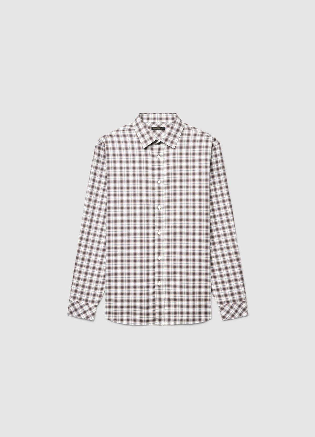 Checked flannel shirt