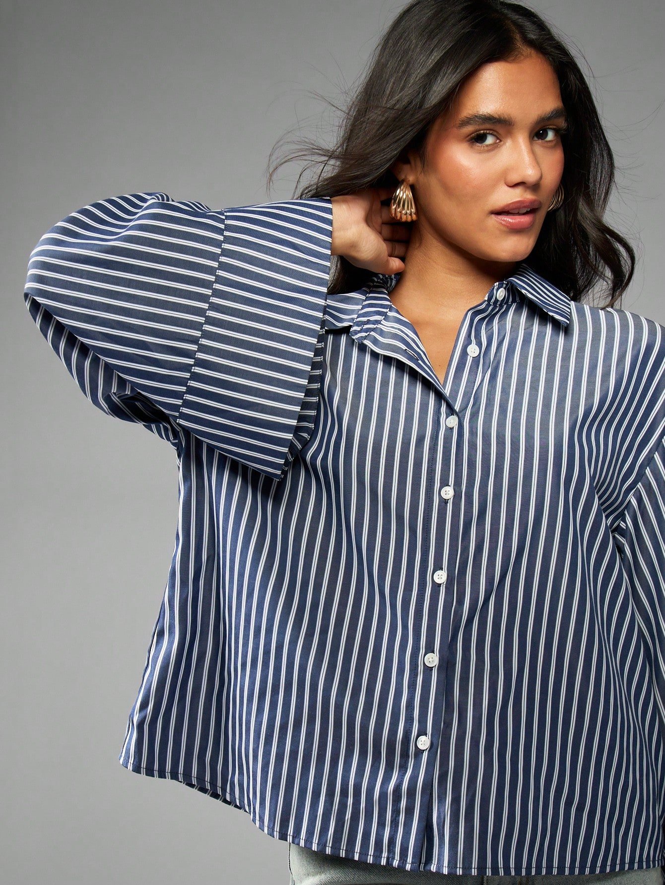 Chemise mkhetta oversize b poignets 3rad