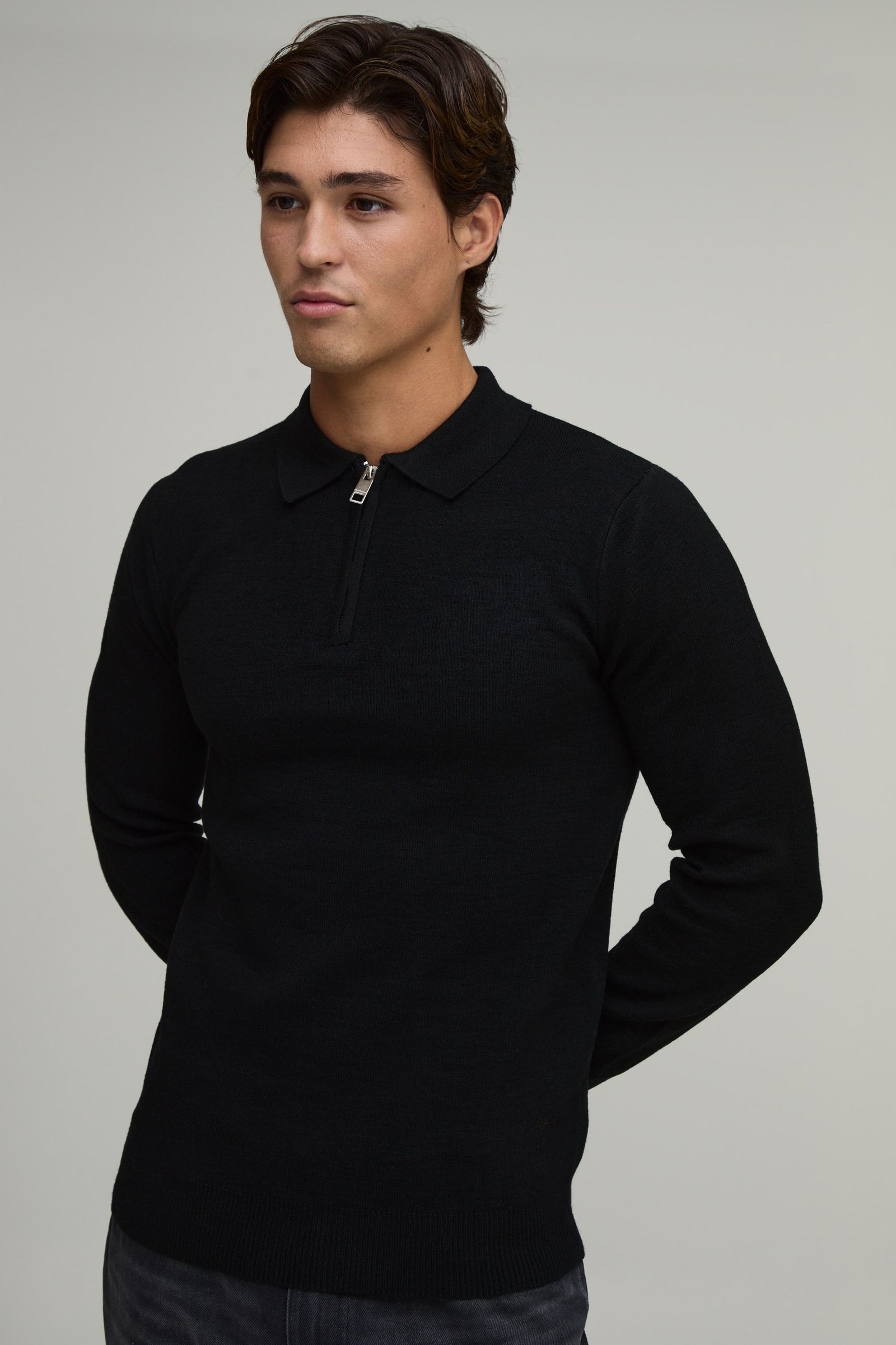 Polo kmam twal col b zip
