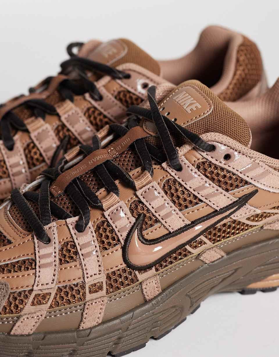 P-6000 suede trainers in brown