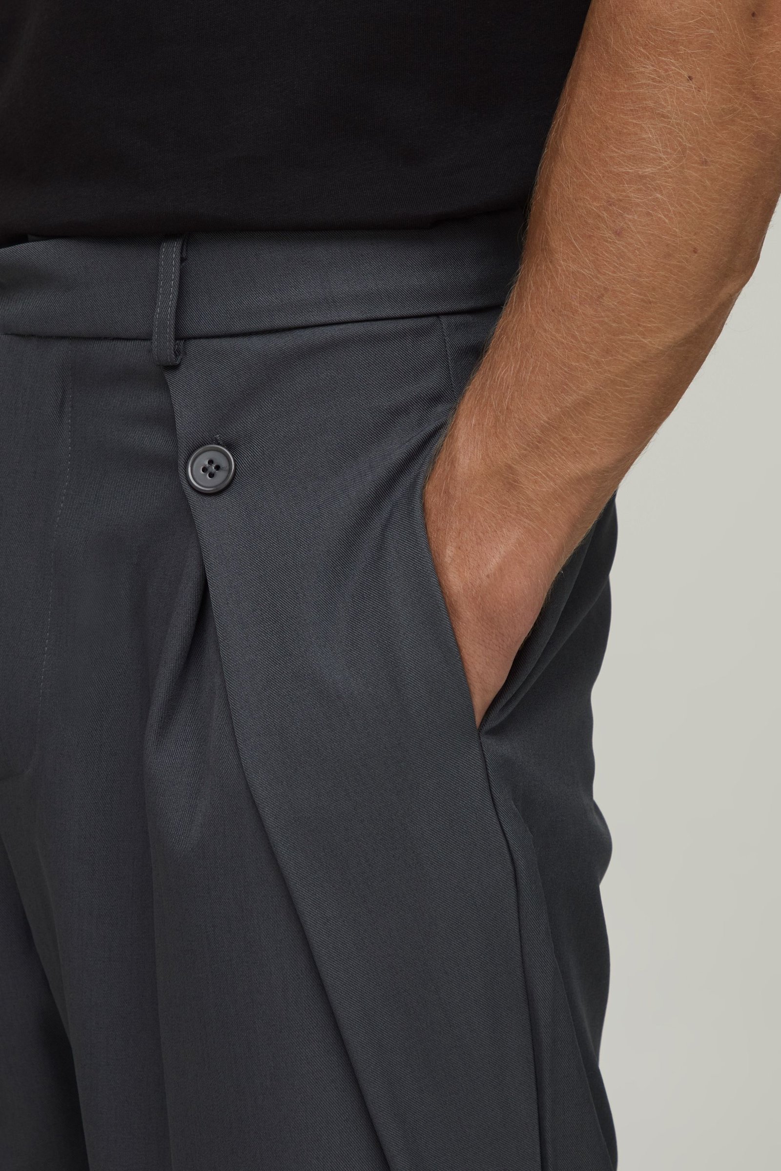 Pantalon De Costume Tailleur Jambe Large Ballon