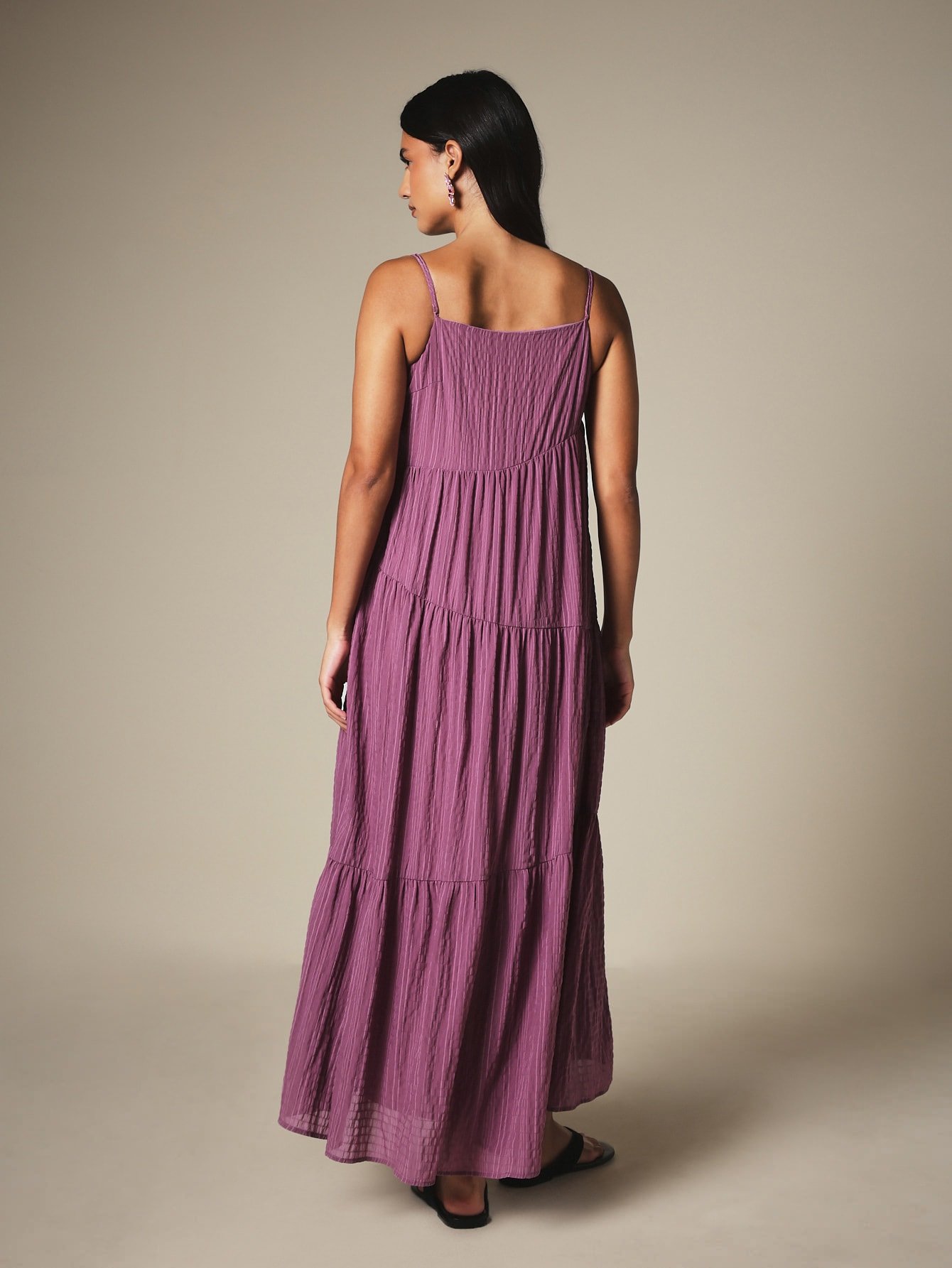 Robe twila boho b volants tbaqat