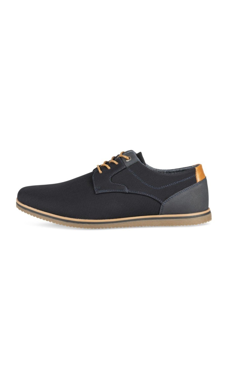 Derbies sport lacets camel bleu marine