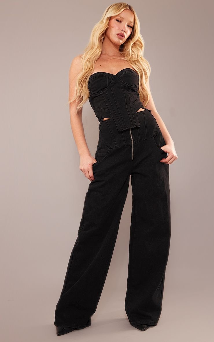 Top corset denim b khyata