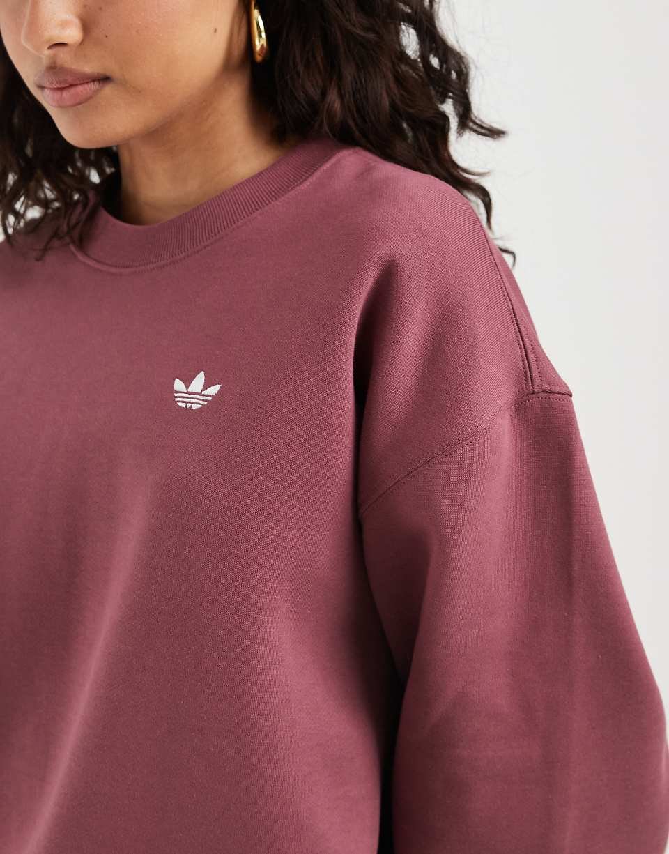 Sweat-shirt oversize essentiel en marron sourd