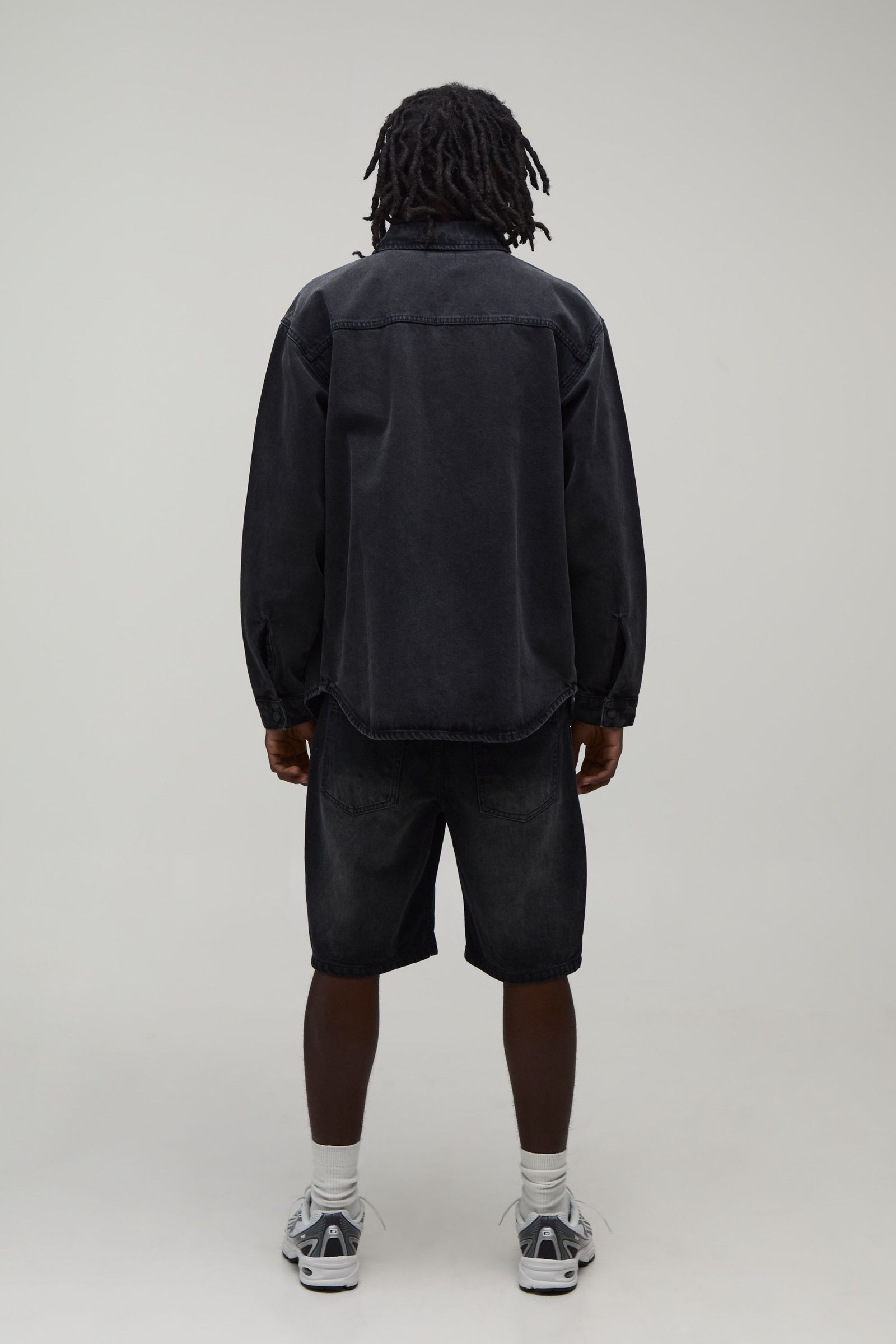 Chemise en jean oversize