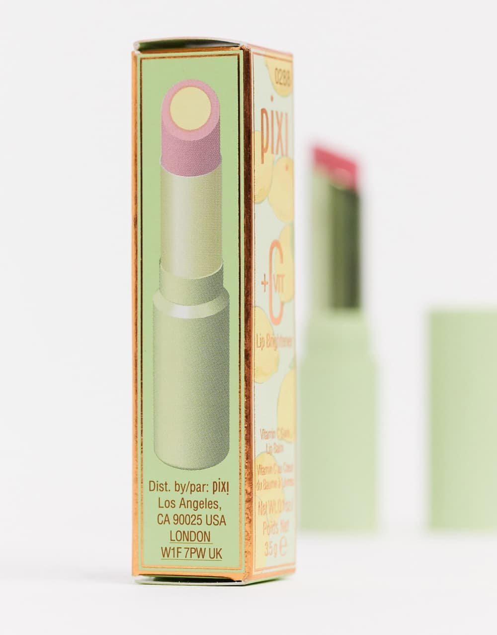 Vitamin C hydrating lip balm - Peach Pout
