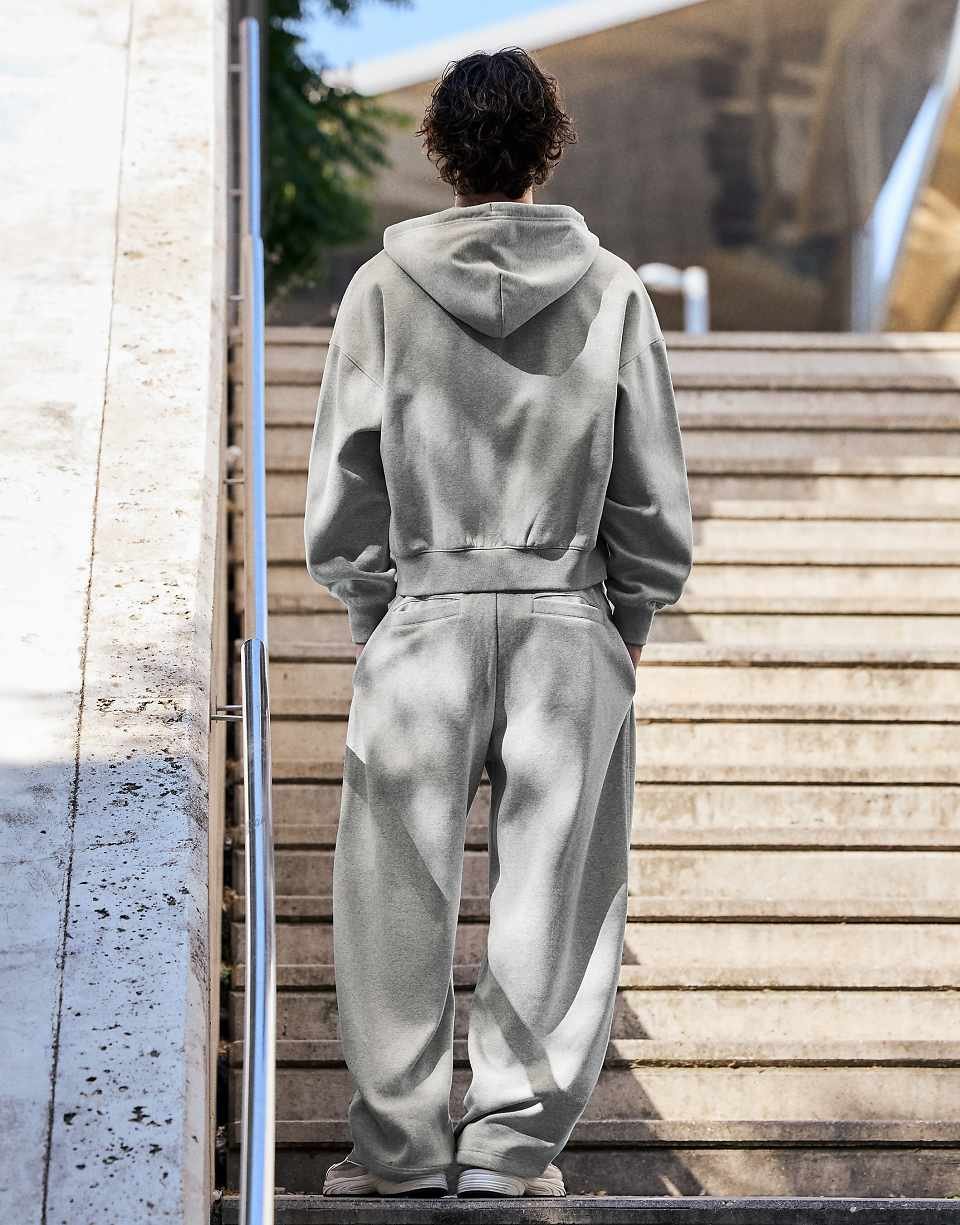 Serwal jogging coupe ballon - Gris ftah