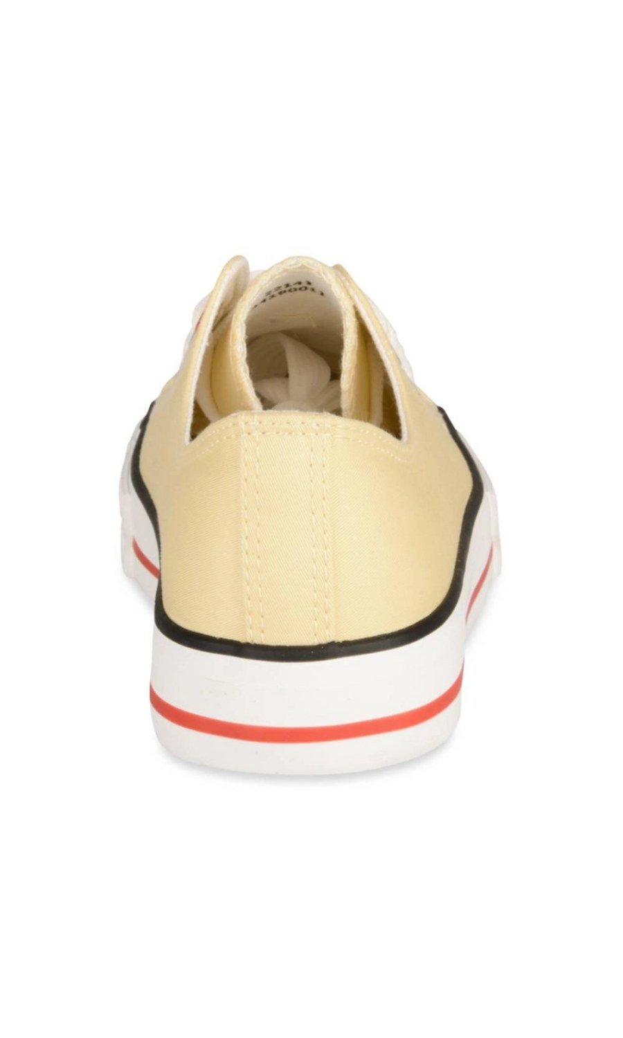 Baskets b toile khet 7mer sfer