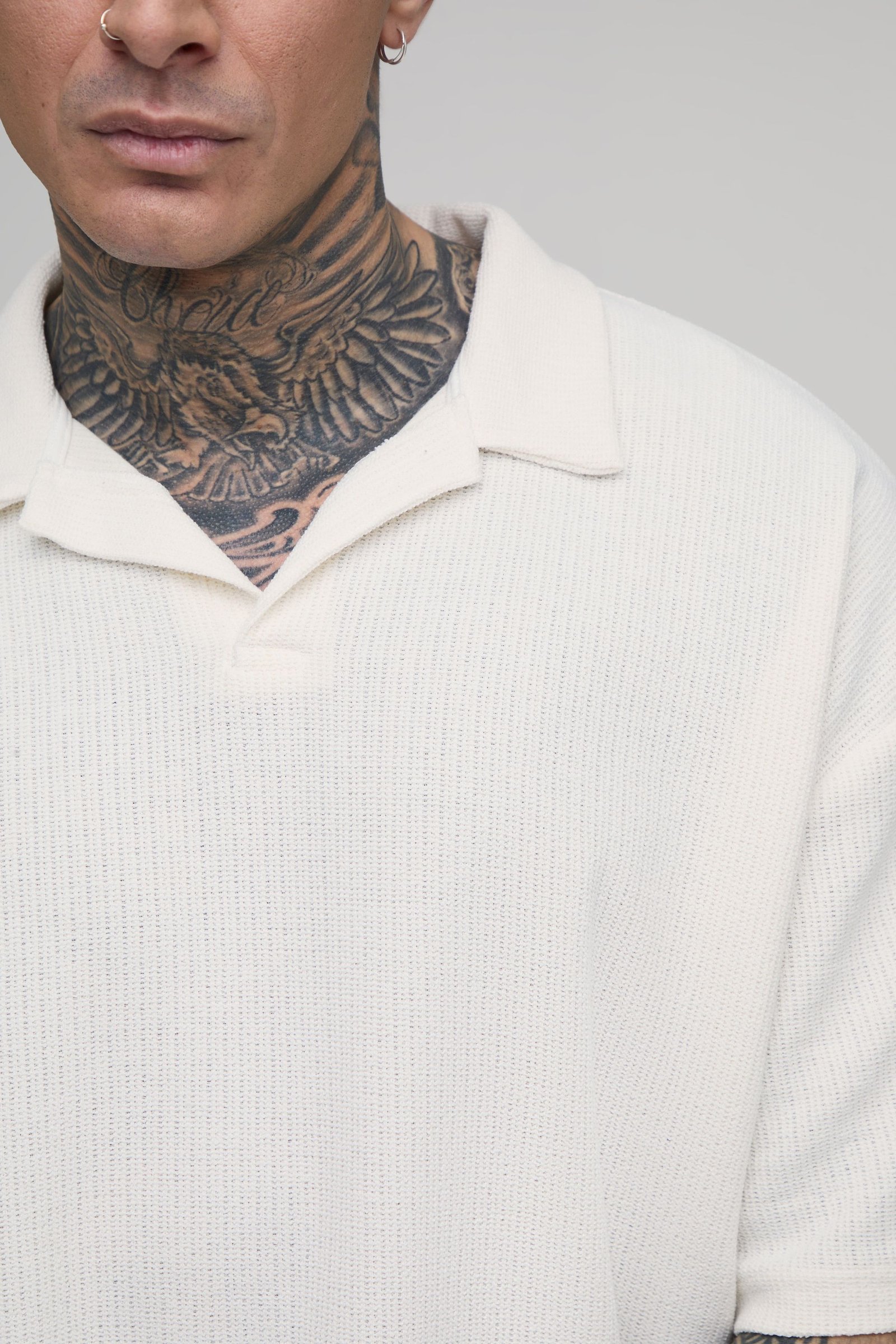 Polo oversize b col revers - Tall