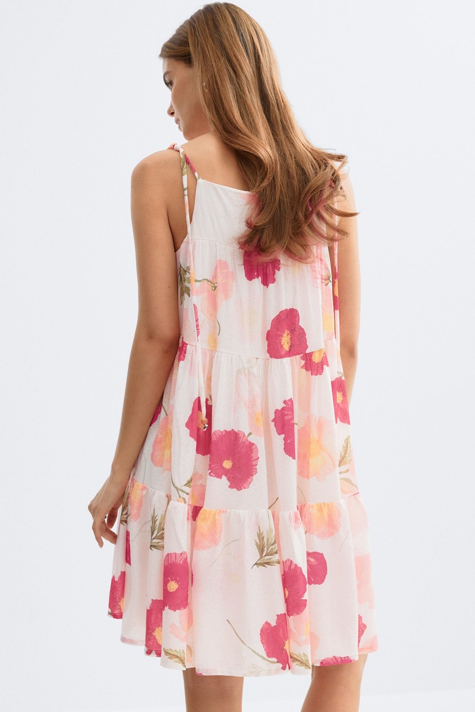 Robe d'été fleurie coupe ample