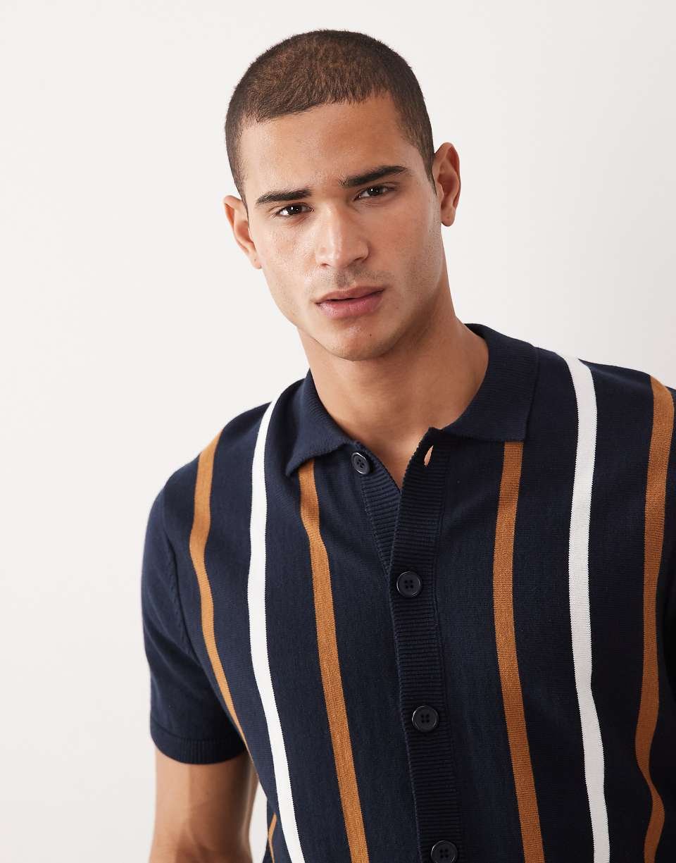 Chemise mkhettta b kmam 9sar - Bleu marine