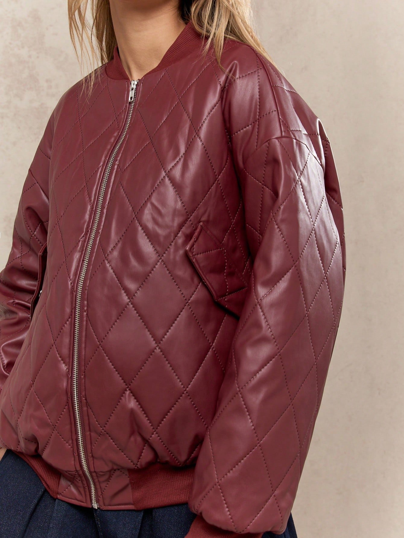 Blouson aviateur matelassé Noël