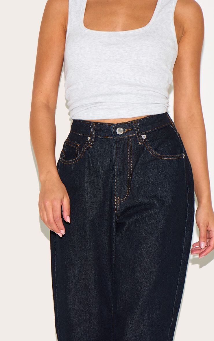 Jean droit taille haute - Petite