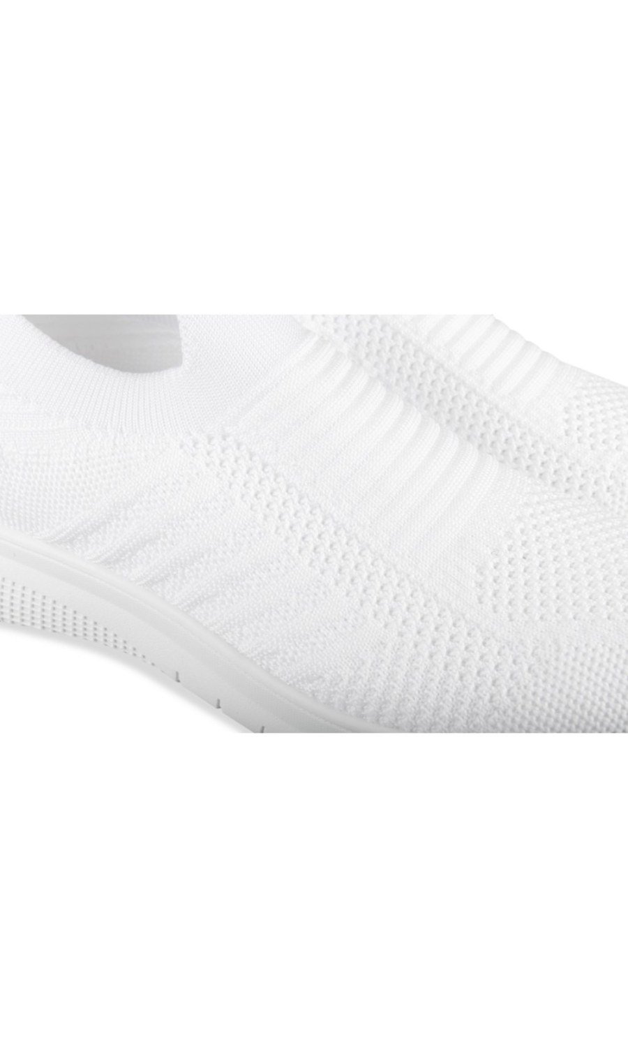 Baskets chaussettes en maille blanches