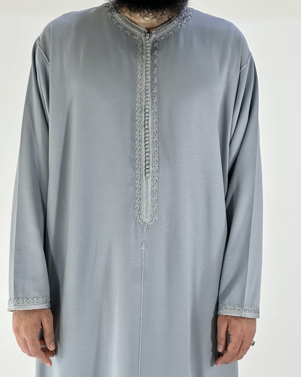 قفطان عثمان - رمادي
