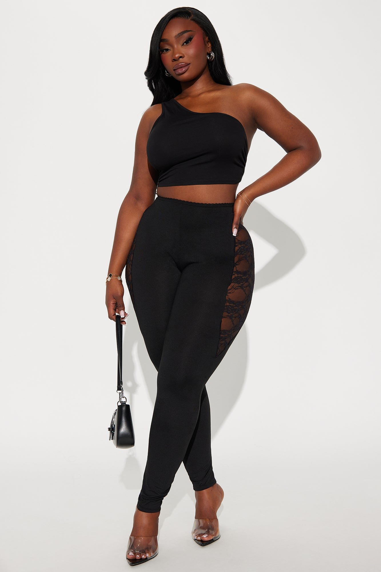Lace Cutout Legging