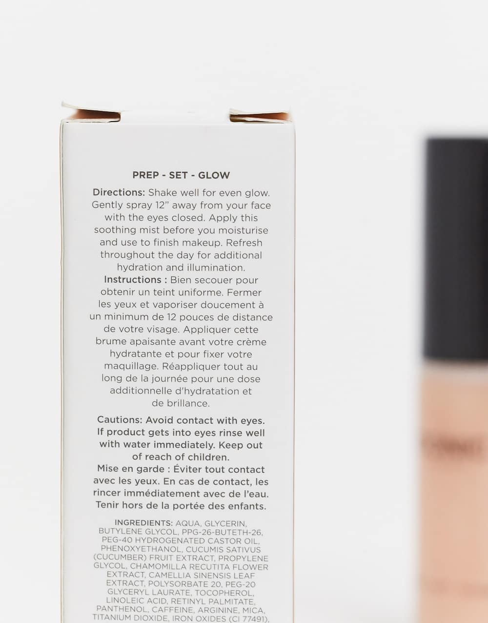 Glow make-up primer mist, mini size