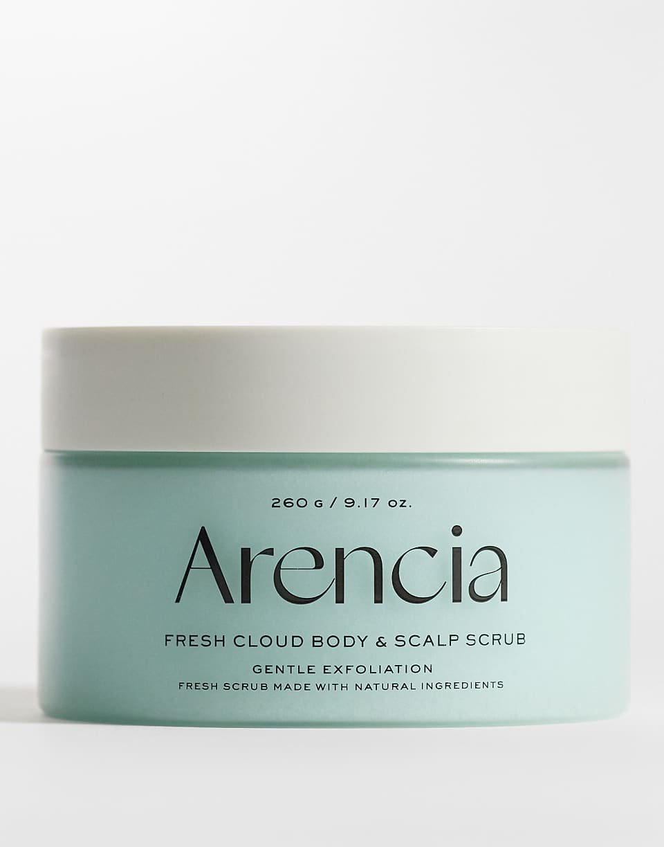 ARENCIA - Fresh Cloud - Gommage pour le corps à la menthe française - 260 g