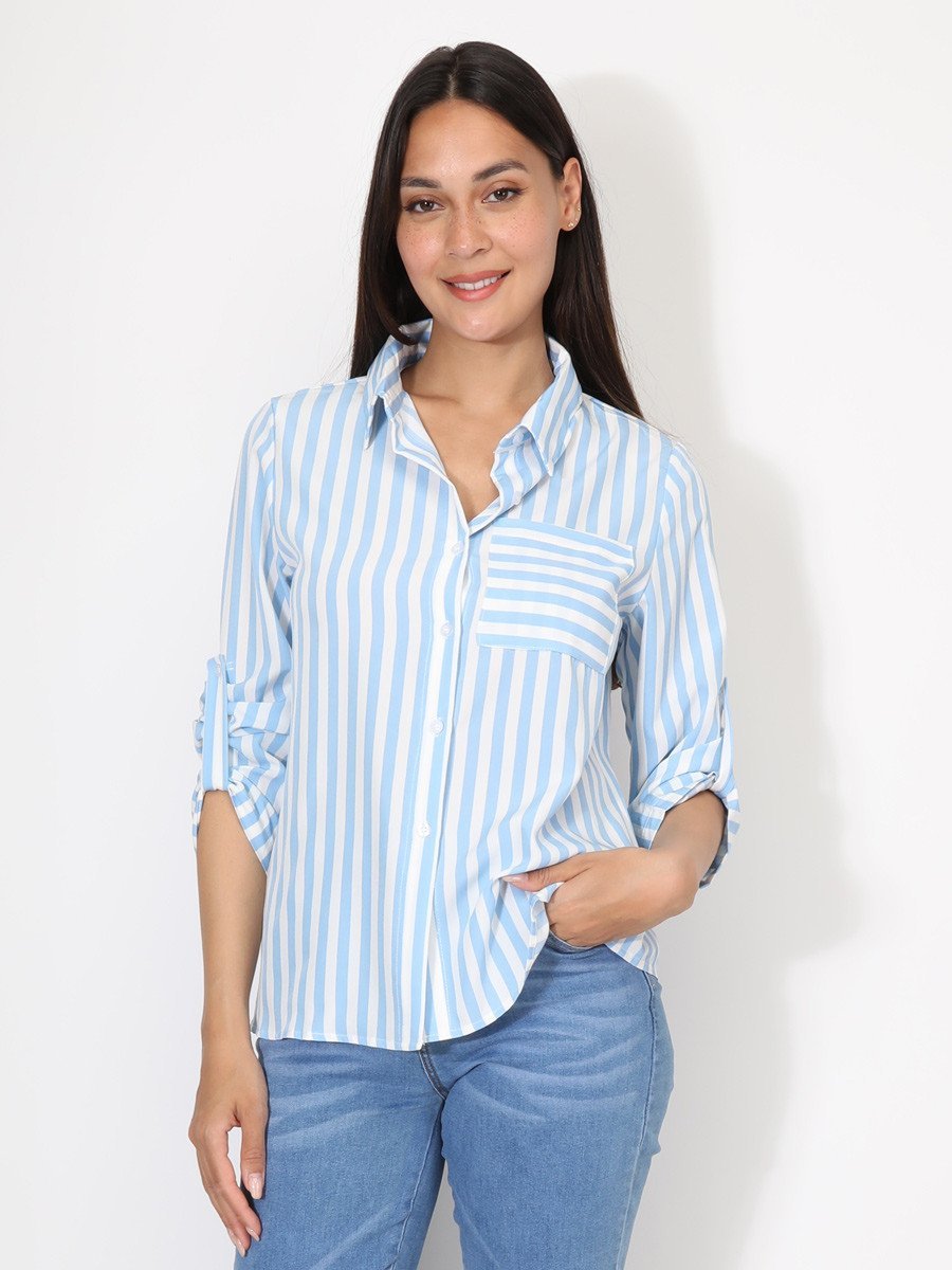 Chemise khfifa mkhatta b jib, zr9 ftih