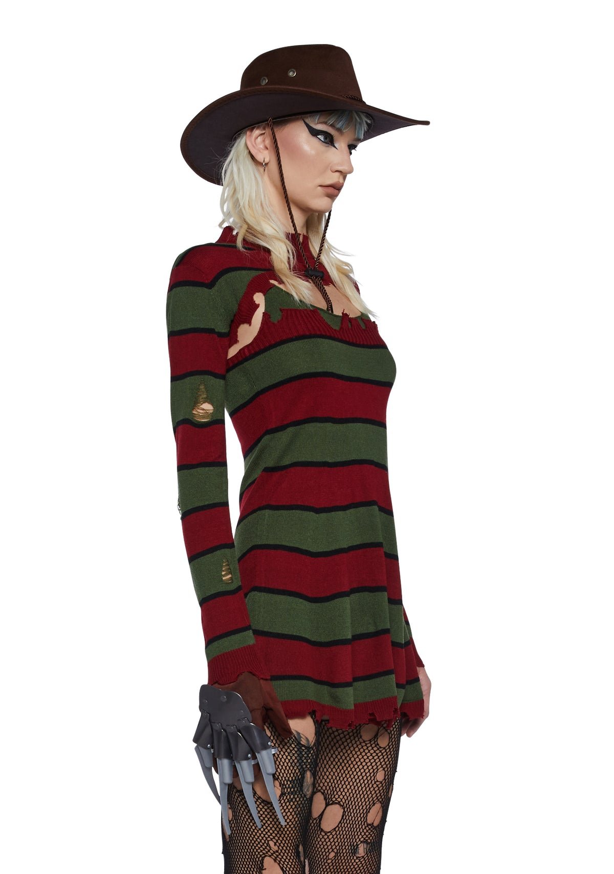 Striped nightmare stalker costume