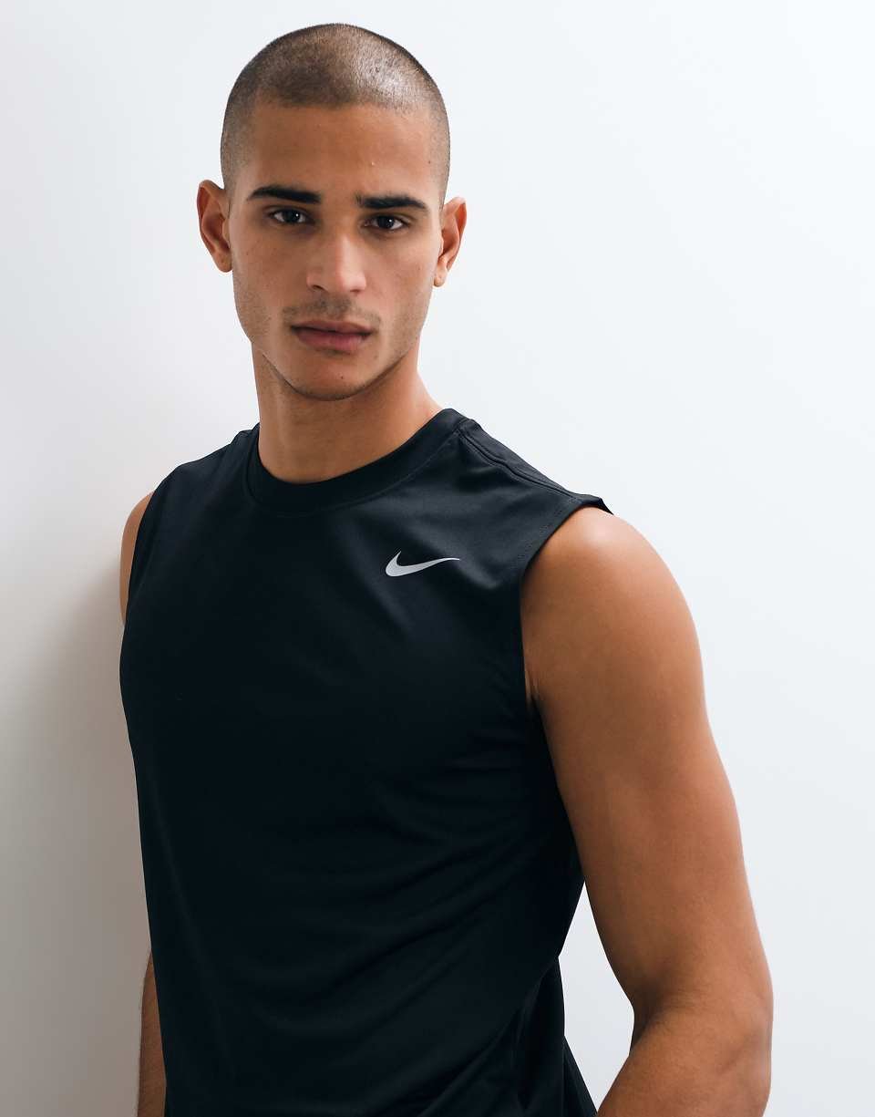 Nike débardeur d'entraînement noir