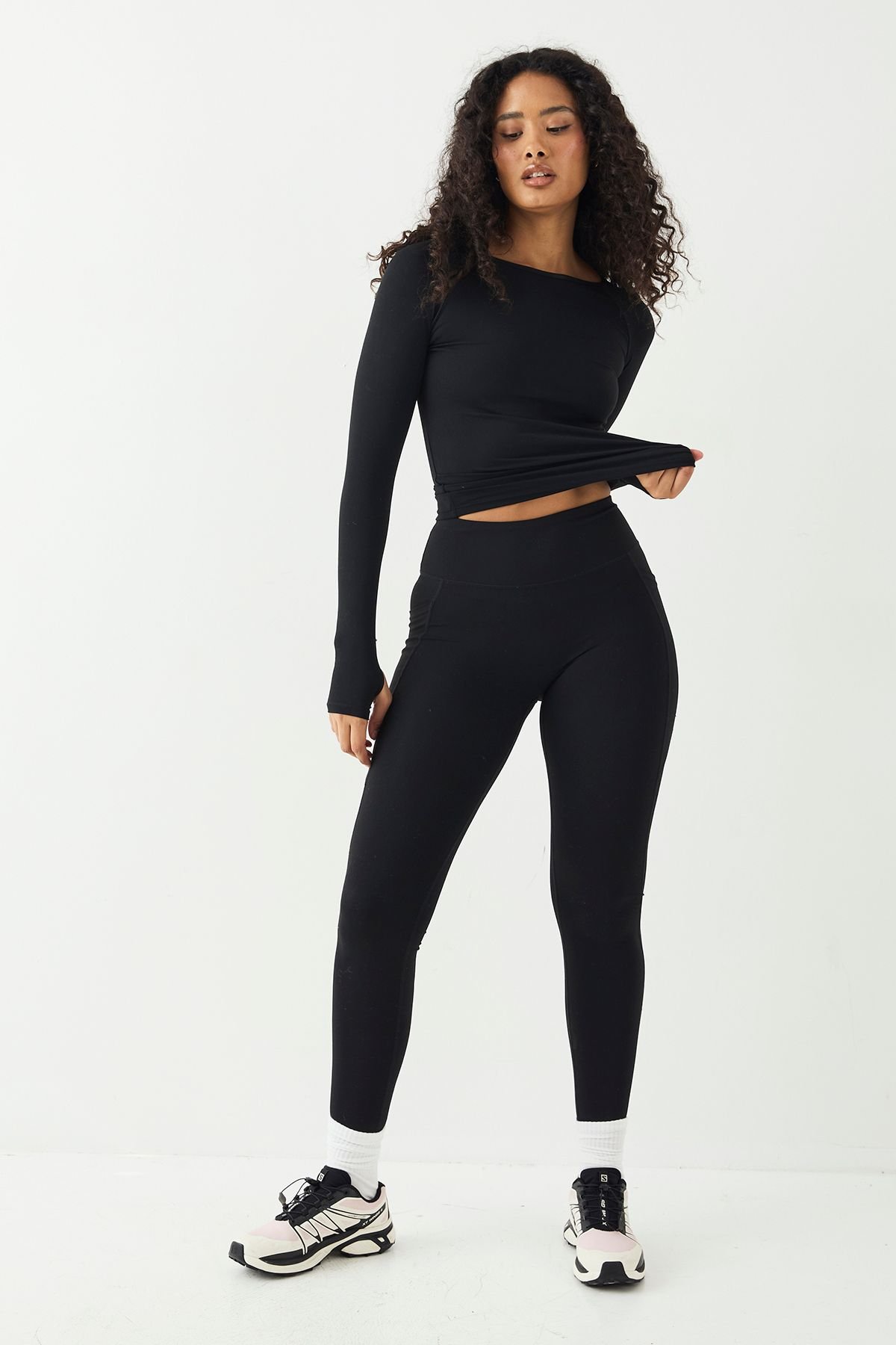 Legging de sport sans coutures taille haute
