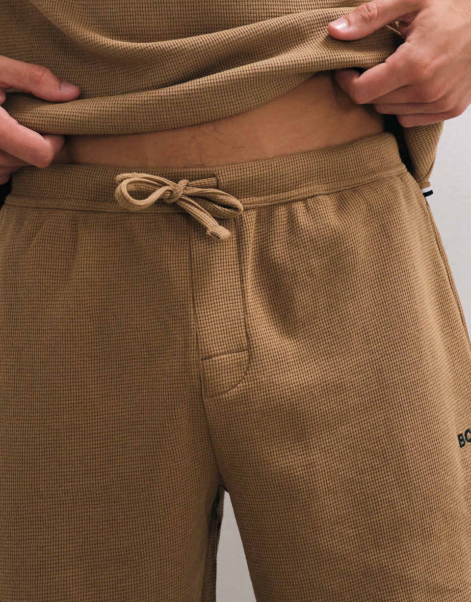 Ensemble 2 pièces short gaufré b logo