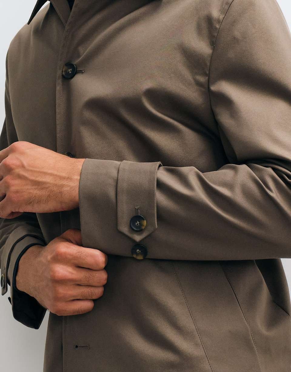 Trench-coat couleur champignon